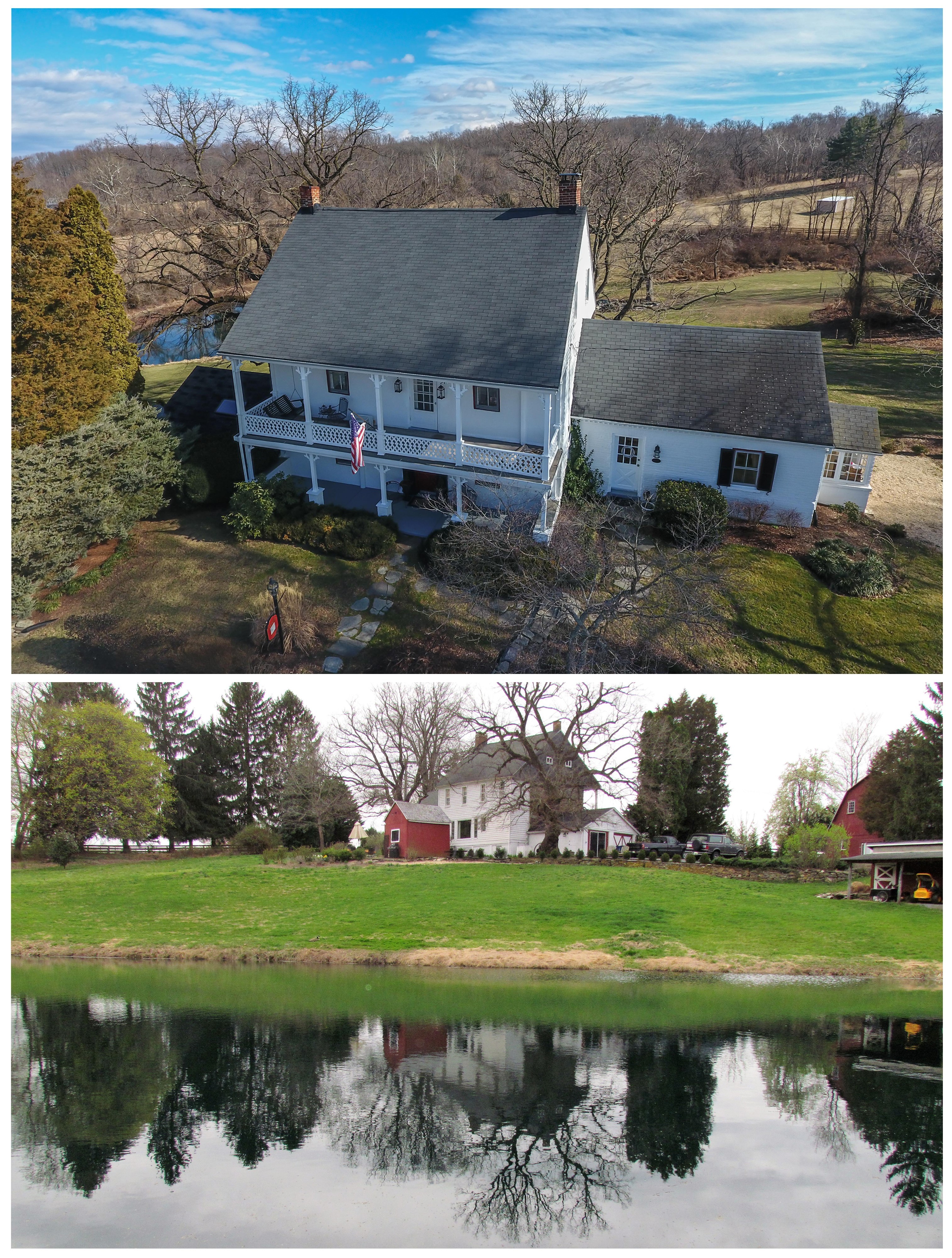 Historic Farmhouse near Sugar Loaf Mountain / Comus F